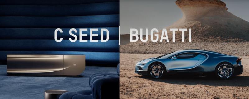 Детали дизайна телевизора Bugatti N1