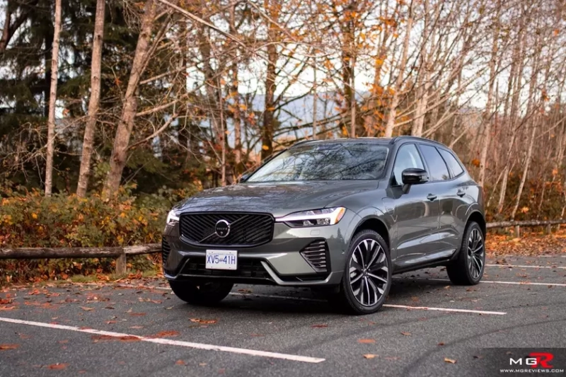 Кроссовер Volvo XC60 во время тестов