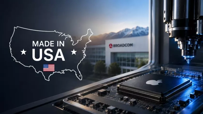 Процесс производства микросхем на заводе Broadcom