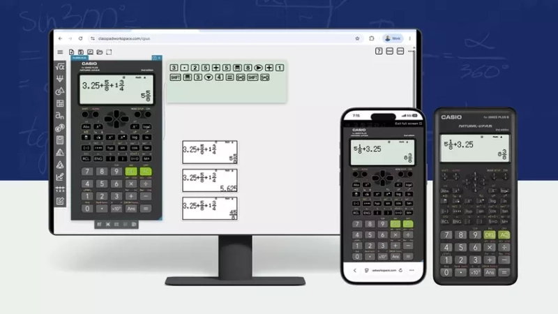 Casio запускает виртуальный калькулятор fx-300ES PLUS в свободном доступе