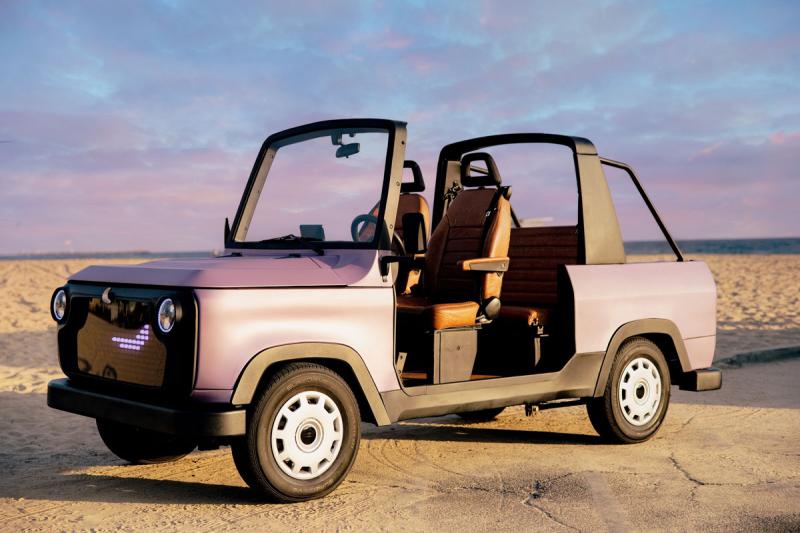 Chip Motors LUV: Электромобиль за $15 000, который можно мыть из шланга и отдать под опеку «аватару»