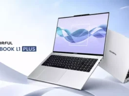 Colorful Rimbook L1 Plus: как втиснуть 16-дюймовый экран в корпус весом 1.4 кг