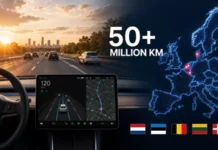 Tesla преодолела 50 миллионов км на автопилоте в Европе: как нейросеть победила узкие улицы старого света