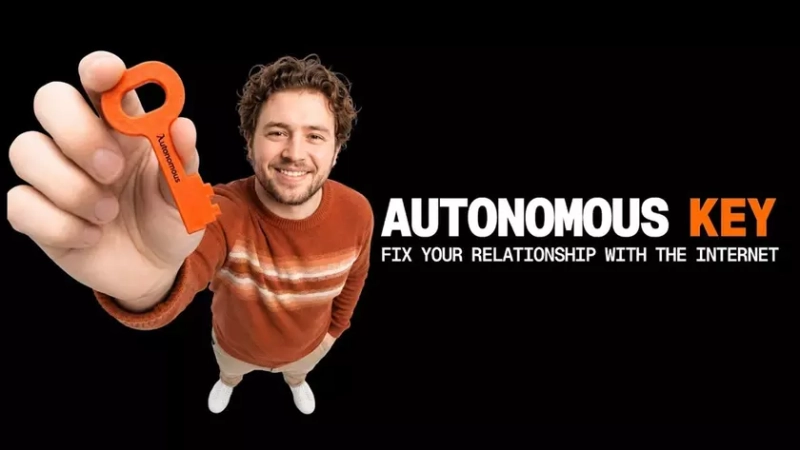 Компактный NFC-ключ Autonomous Key для блокировки приложений