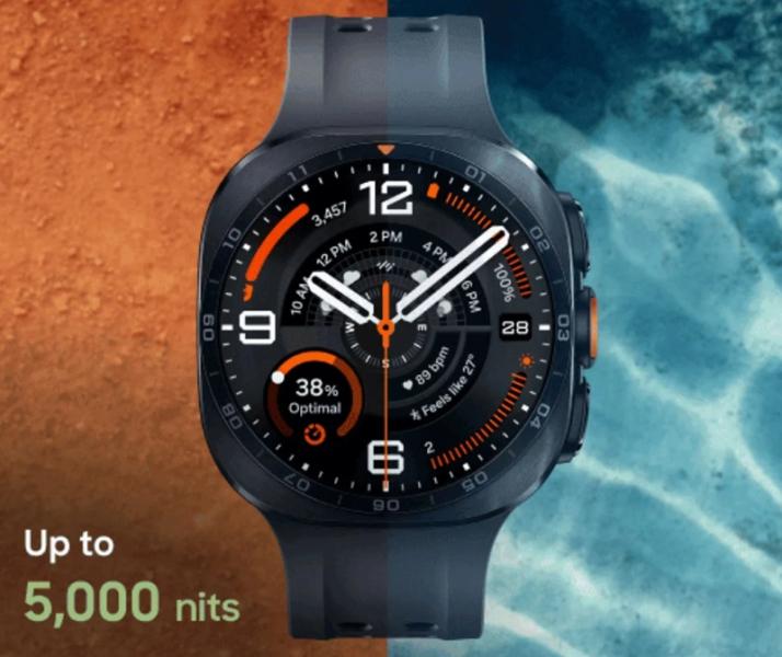 Galaxy Watch Ultra 2: яркость 5000 нит, защита IP69K, тонкий корпус и другие подробности новинки от авторитетного инсайдера