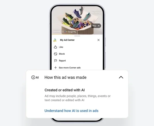 Google раскрыл, как отслеживать ИИ-рекламу: новый инструмент My Ad Center покажет, создано ли объявление искусственным интеллектом