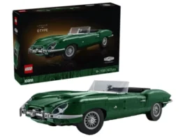 LEGO воссоздала икону автомобилестроения: 1673 детали Jaguar E-Type в British Racing Green