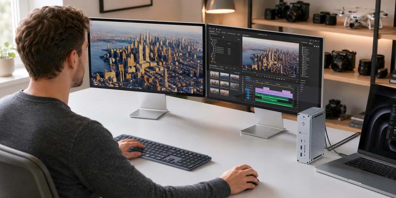 Keychron Thunderbolt 5 Dock: 14 портов и цена как за неплохой смартфон