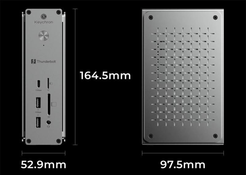 Keychron Thunderbolt 5 Dock: 14 портов и цена как за неплохой смартфон