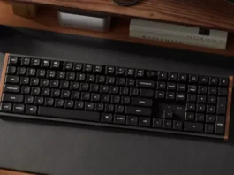 Keychron K5 Ultra 8K: полноразмерная клавиатура с частотой 8K Гц, которая работает почти 2 недели без зарядки