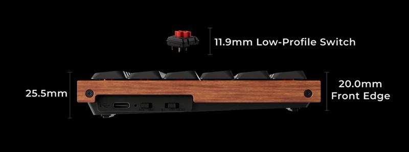 Keychron выпустила полноразмерную клавиатуру K5 Ultra 8K с частотой 8000 Гц, деревянными акцентами и аккумулятором на 370 часов работы