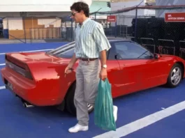 Красная NSX Сенны выставлена на аукцион: почему личный автомобиль легенды F1 стоит миллион долларов