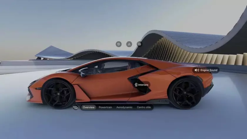 Анонс от Lamborghini: Скриншоты нового приложения вызвали ажиотаж