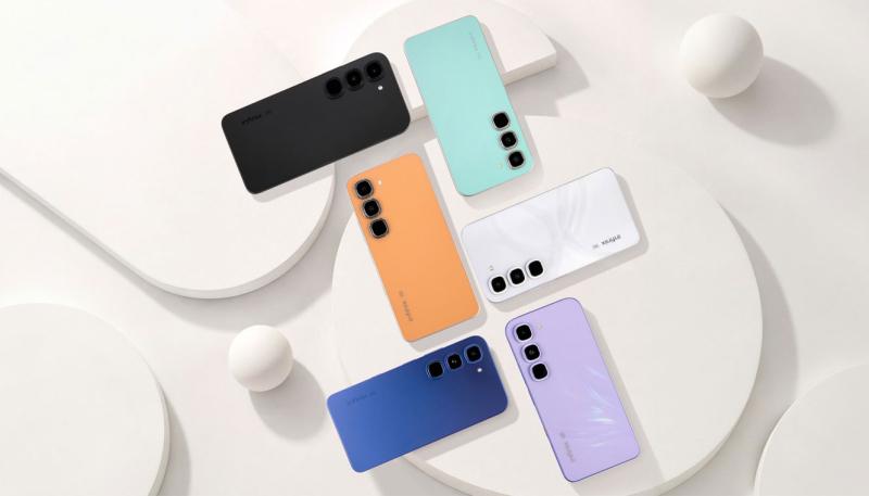 Новый Infinix HOT 70 Pro 5G меняет цвет, получил ИИ-функции и помогает при укачивании
