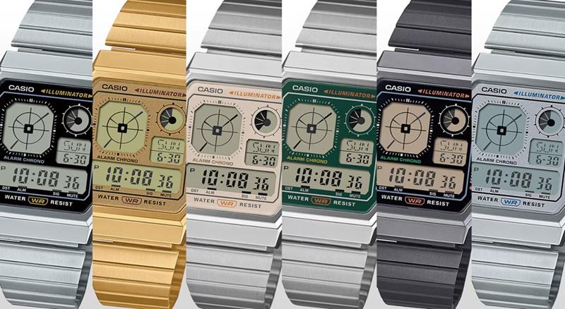 Ретро-футуризм из 80-х снова в моде: серия цифровых часов Casio Vintage пополнится двумя новыми моделями