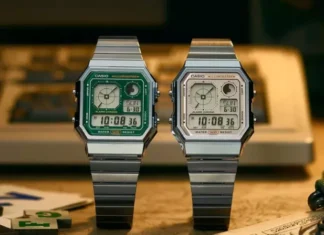 Casio возвращает эру гибридных дисплеев: новые часы A130WE объединили стрелки и цифры в одном экране