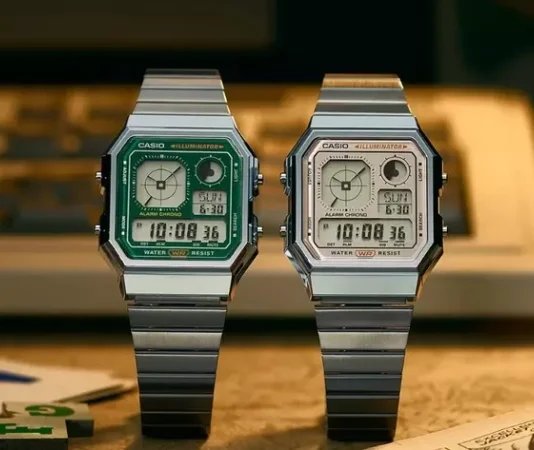 Casio возвращает эру гибридных дисплеев: новые часы A130WE объединили стрелки и цифры в одном экране