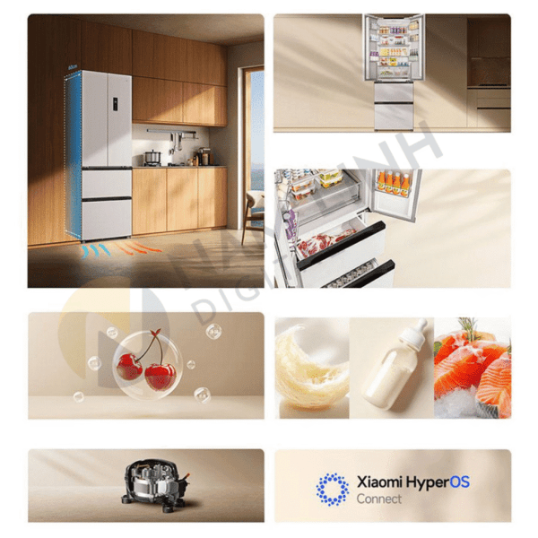 Стройный «француз» Xiaomi: холодильник Mijia 400L, который умеет прятаться в мебели и убивать бактерии