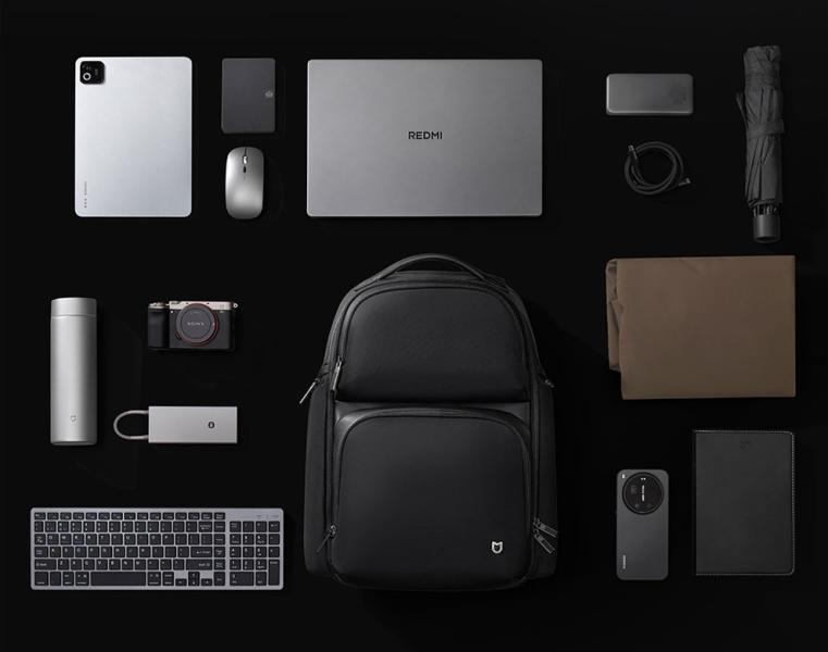 Xiaomi выпустила вместительный бизнес-рюкзак Mijia Business Backpack 2
