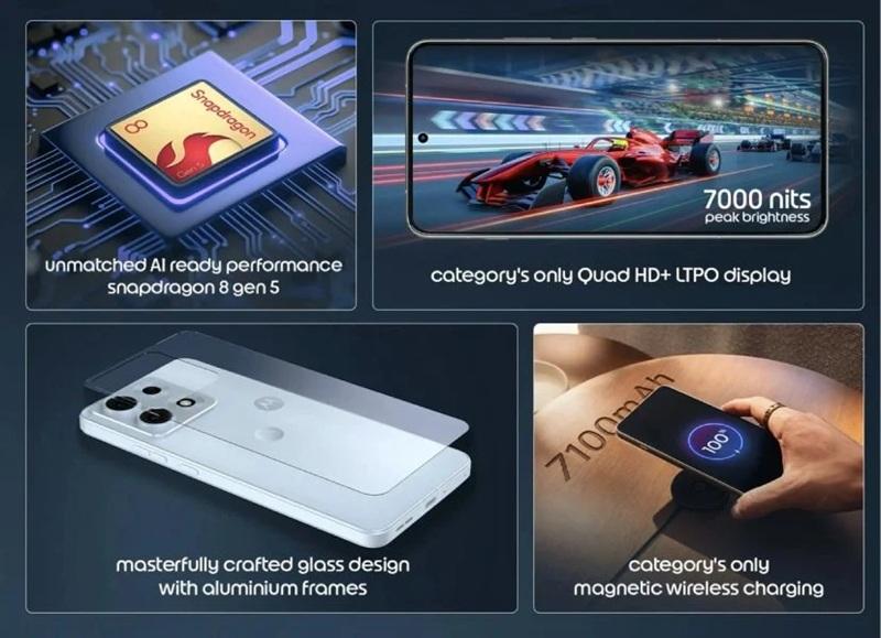 Знакомый дизайн, мощный чип и экран, который затмит солнце: Motorola раскрыла главные особенности нового флагмана Edge 70 Max