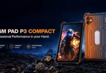 AGM представила неубиваемый Pad P3 Compact: дисплей 120 Гц, кемпинговый фонарь и защита IP69K всего за $280