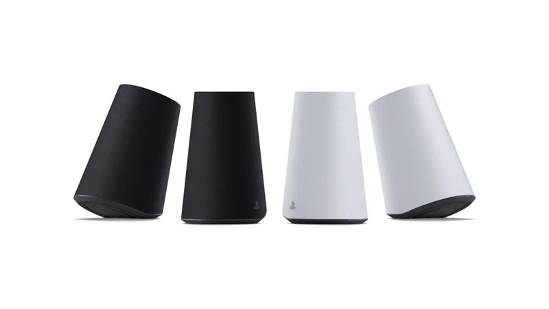 Беспроводные колонки PlayStation Pulse Elevate в черном и белом цветах