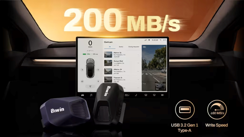 Biwin Amber UV200: флешка для тех, чья машина видит больше владельца