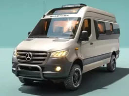 Bürstner Habiton 6.1: кемпер на базе Mercedes Sprinter с полностью электрической начинкой