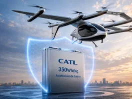 CATL совершила прорыв в электрической авиации: аккумуляторы для eVTOL получили авиационную сертификацию