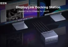 Ugreen анонсировала революционную док-станцию: 4 монитора 4K от одного USB-C с DisplayLink