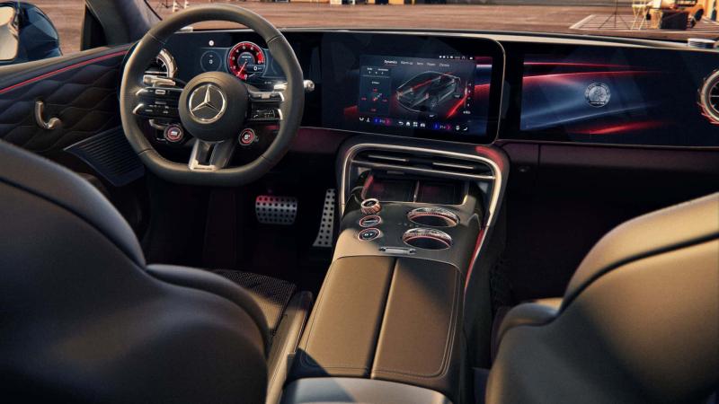 Электрический Mercedes-AMG GT 53 Coupé 4: 800 километров автономности и зарядка быстрее кофе