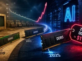 ИИ-революция убила дешёвую оперативку: почему цены на DRAM застыли на уровне нулевых