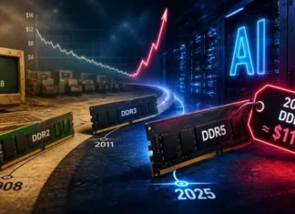 ИИ-революция убила дешёвую оперативку: почему цены на DRAM застыли на уровне нулевых