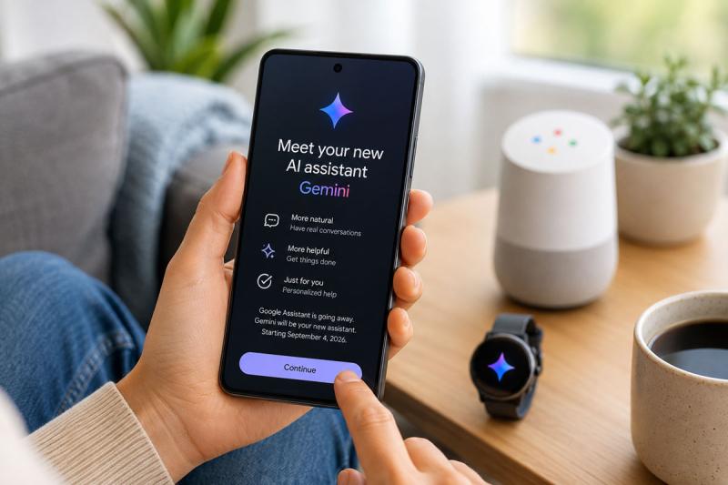 Эпоха "Окей, Google" подходит к концу: Assistant окончательно уступает место Gemini