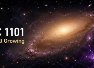 Астрономы переписали параметры IC 1101: галактика-монстр оказалась в 15 раз больше Млечного Пути