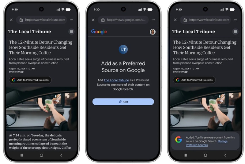 Google позволит избавиться от информационного мусора: компания расширила персонализацию агрегаторов Search, Discover и News