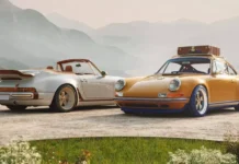 Singer и Louis Vuitton представили эксклюзивный Porsche 911 с часами за цену кроссовера Porsche 911 Singer и Louis Vuitton