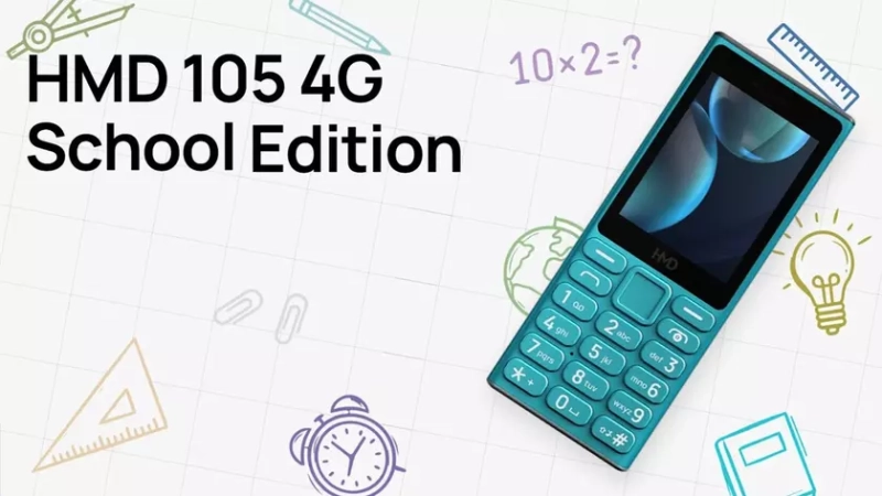 Кнопочный телефон HMD 105 4G School Edition
