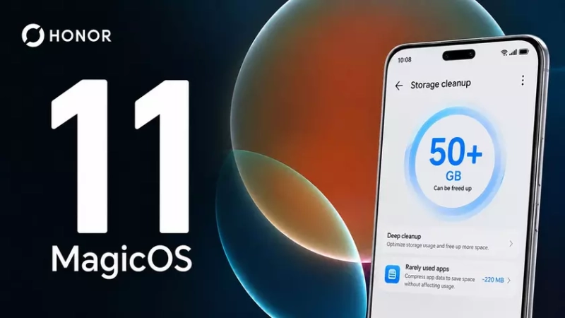 Интерфейс настроек MagicOS 11 с оптимизацией памяти