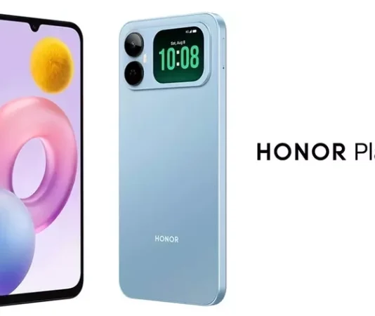 Honor представила необычный бюджетник Play20A: два дисплея, аккумулятор на 6000 мАч и скромное «железо»
