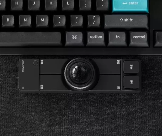 Keychron Nape Pro: трекбол, который не заставляет отрывать руки от клавиатуры, наконец в продаже