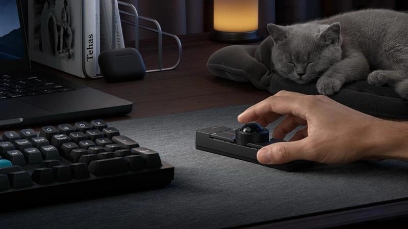 Keychron представила Nape Pro — компактный беспроводной трекбол, который позволит работать, не убирая руки от клавиатуры