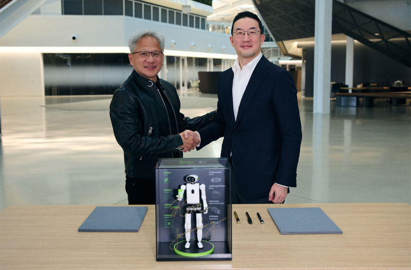 LG готовит двуногого гуманоида на базе технологий Nvidia: премьера в 2027 году