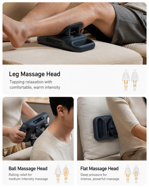 Mijia Fascia Gun 3: массажер от Xiaomi с акцентом на комфорт и функциональность