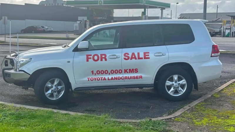 Toyota Land Cruiser с пробегом 992000 км