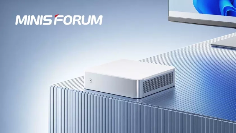 Мини-ПК Minisforum M1 в черном корпусе