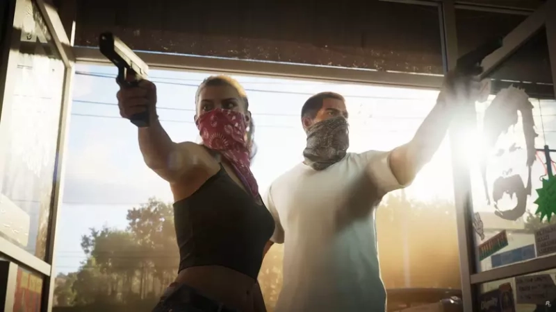 Первые кадры предполагаемого геймплея GTA VI