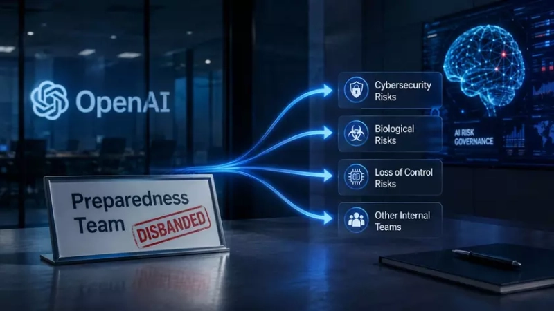 Логотип OpenAI на темном фоне