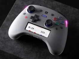 Экран для чата, опрос 8000 Гц и поддержка Switch 2: Genki анонсировала флагманский геймпад Manta