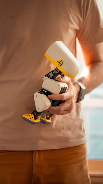 Работать с AI станет гораздо веселее: Hugging Face и Pollen Robotics представили компактного робота-утенка Microduck